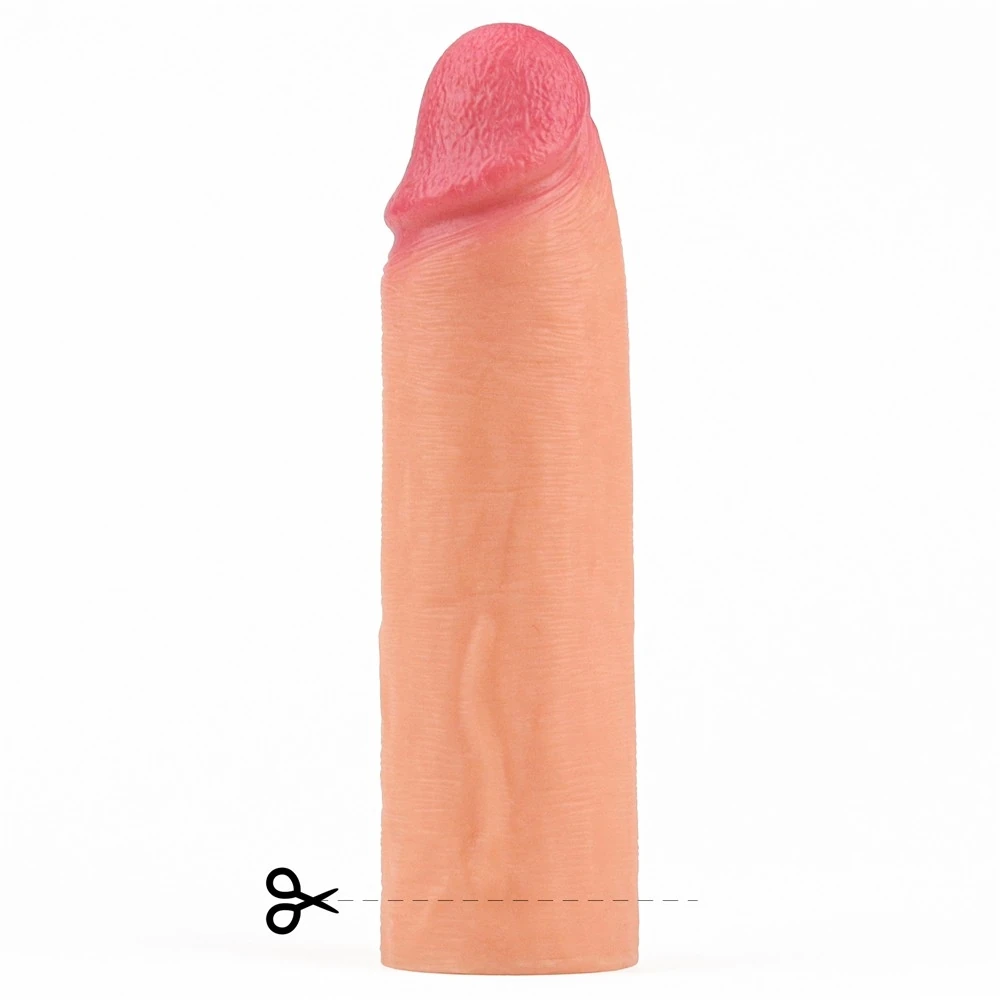 Lovetoy Nature-Extender Serisi Ultra Esnek Özel Silikonlu Penis Kılıfı