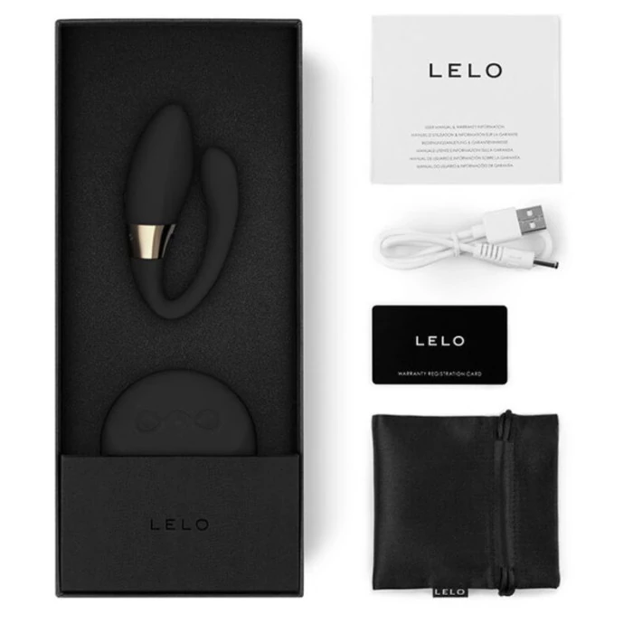 Lelo Tiani Duo Black Çift Motorlu Çiftlere Özel Vibratör