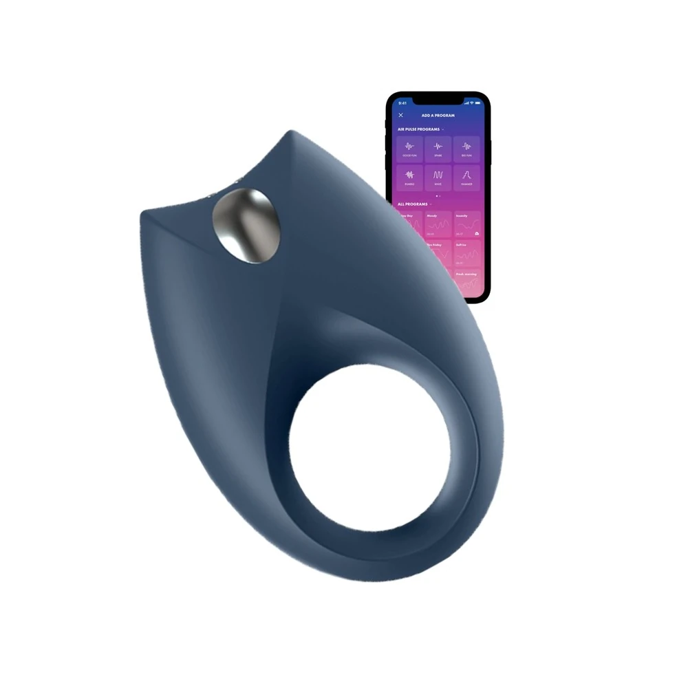 Satisfyer Royal Ring Telefon Kontrol Şarjlı Penis Halkası