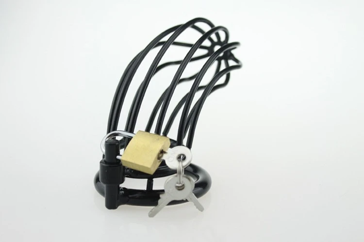 Bonilove Metal Chastity Cage Fetiş Kilitli Penis Kafesi