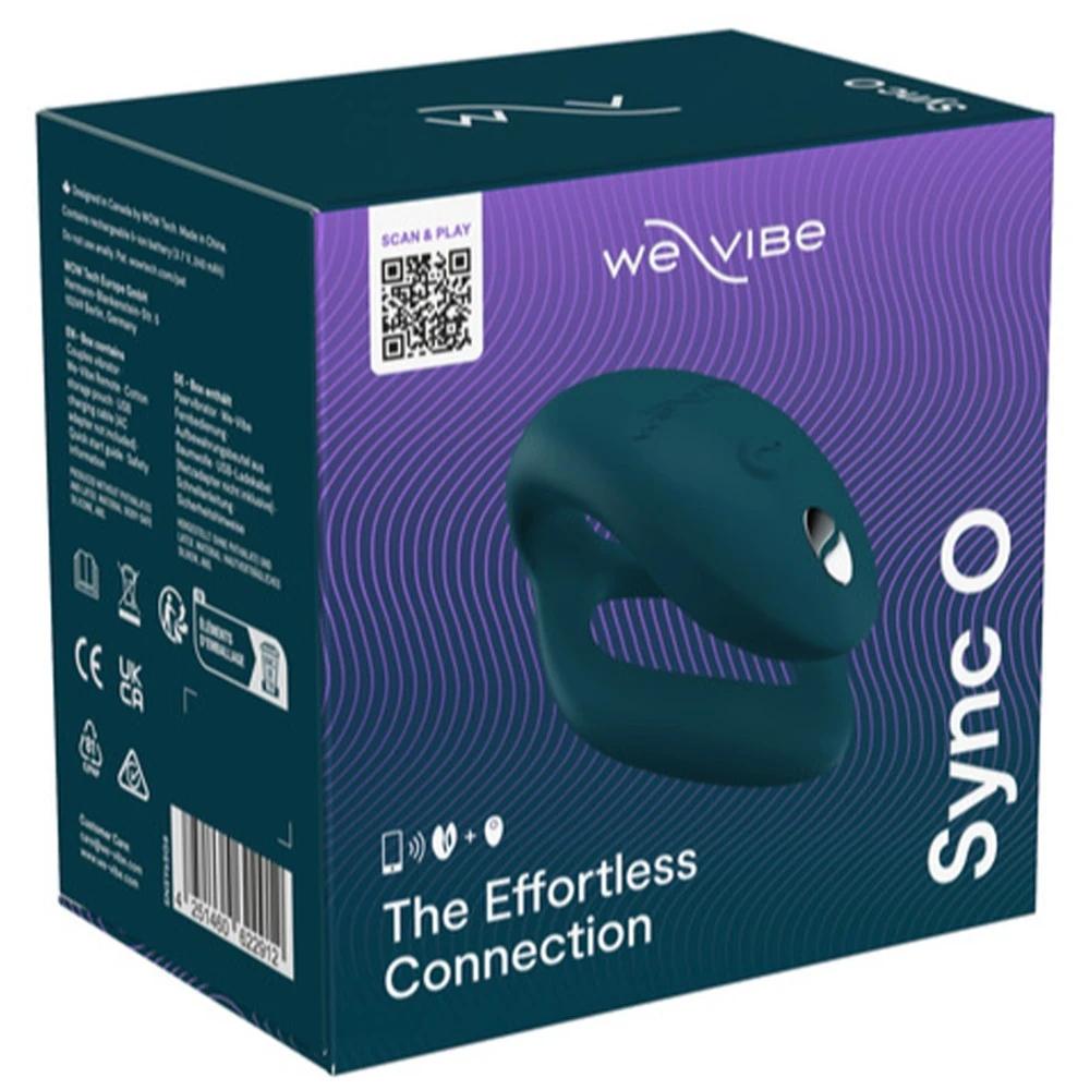 We Vibe Sync O Velvet Green App Kontrollü Giyilebilir Çiftlere Özel Vibratör