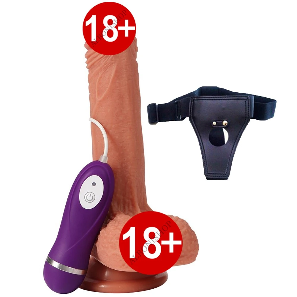 Crowley 18 Cm 10 Fonksiyonlu Titreşimli Ultra Yumuşak Kemerli Realistik Penis