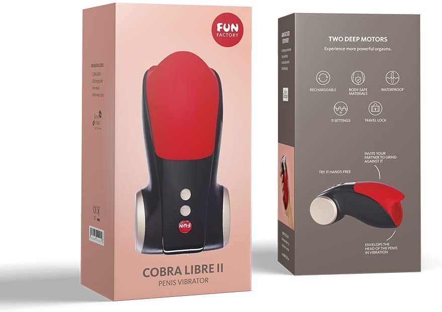 Fun Factory Cobra Lıbre 2 Otomatik 11 Titreşim Modlu Mastürbatör Made İn Germany
