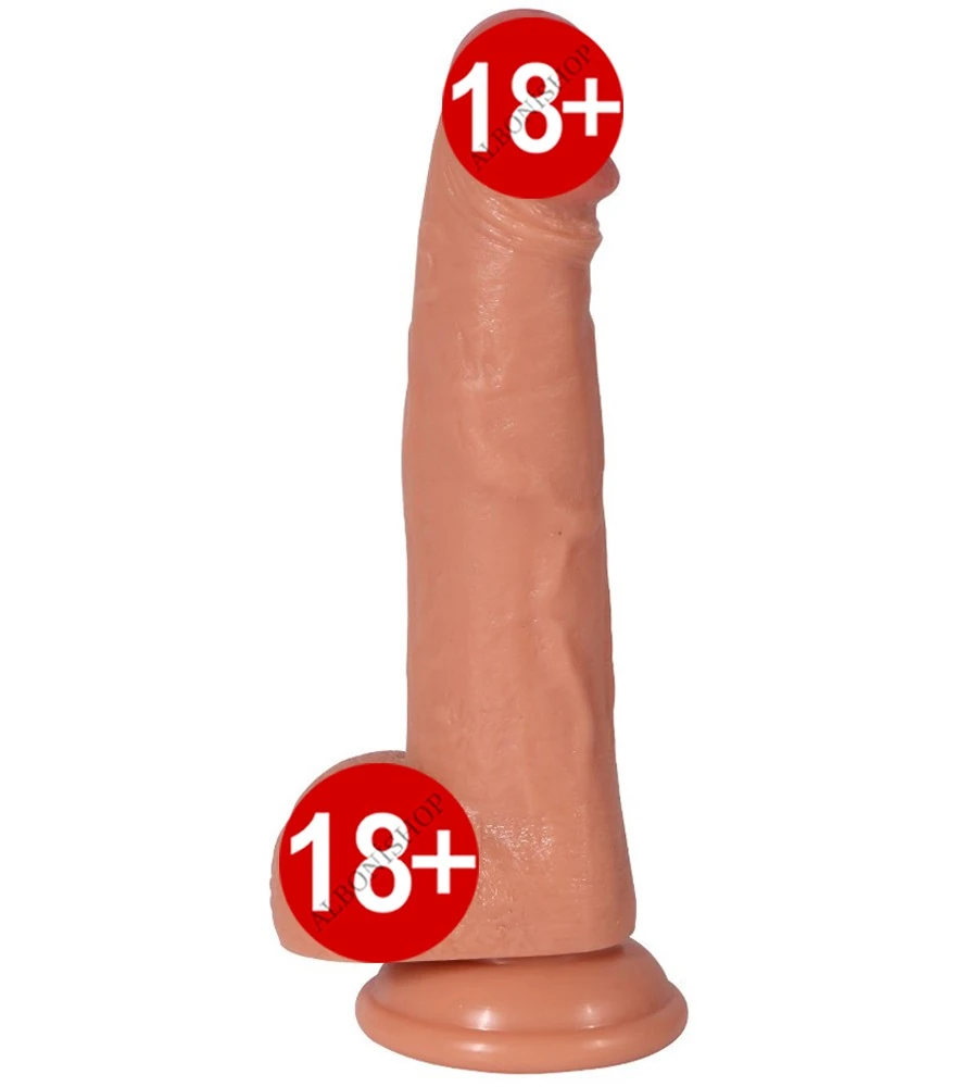 Archie Çift Katmanlı Ultra Gerçekci 21 Cm Realistik Penis Dildo