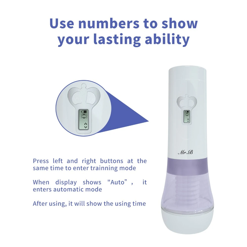 Wowyes Mr.B B10 Şarjlı Titreşimli İleri Geri Hareketli Otomatik Sesli Vajina Mastürbatör