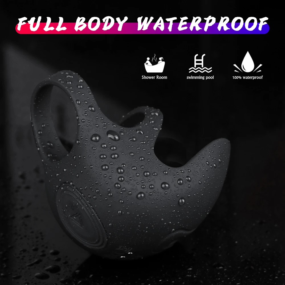 Chad 9 Modlu Titreşimli Kumandalı Testis ve Penis Halkası