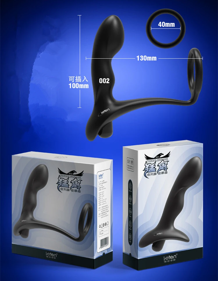 Leten Prostat Masaj Aleti ve Penis Halkası