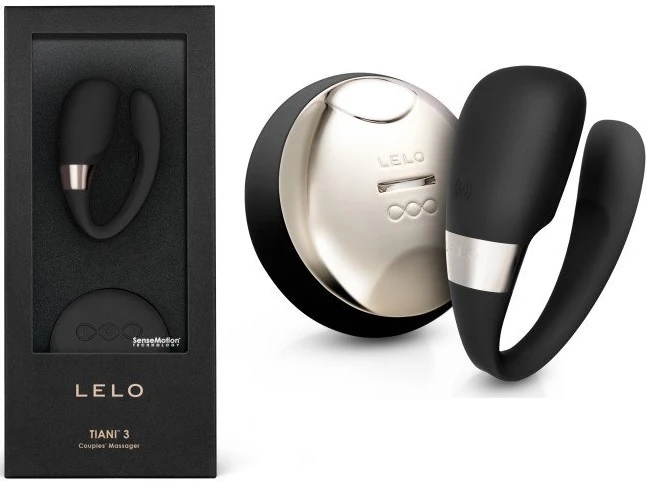 Lelo Tiani 3 Black Çiftlere Özel Titreşimli Kumandalı Vibratör
