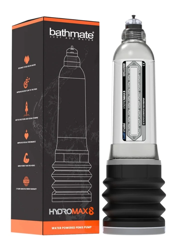 Bathmate HYDROMAX 8 Penis Pompası Orjinal İngiltere Üretimi