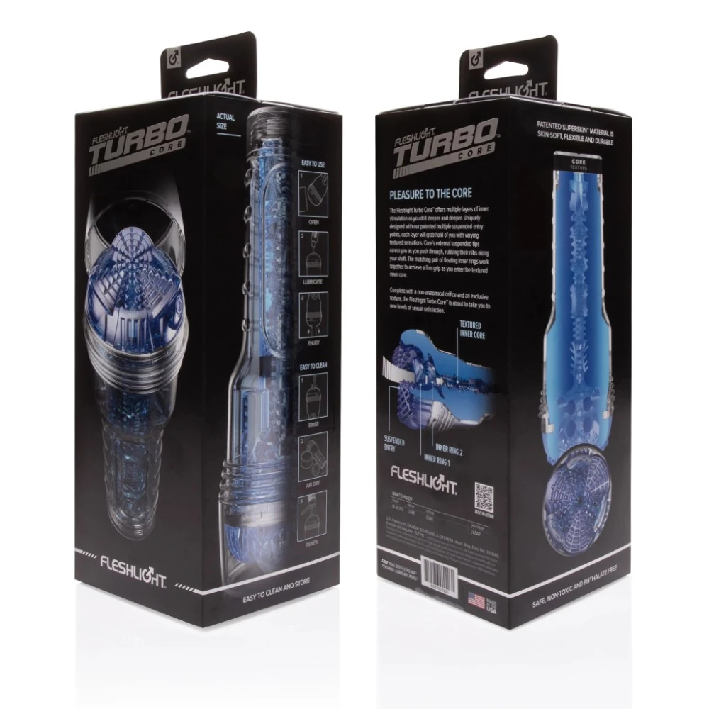Fleshlight Turbo Core Blue Ice Oral Mastürbatör