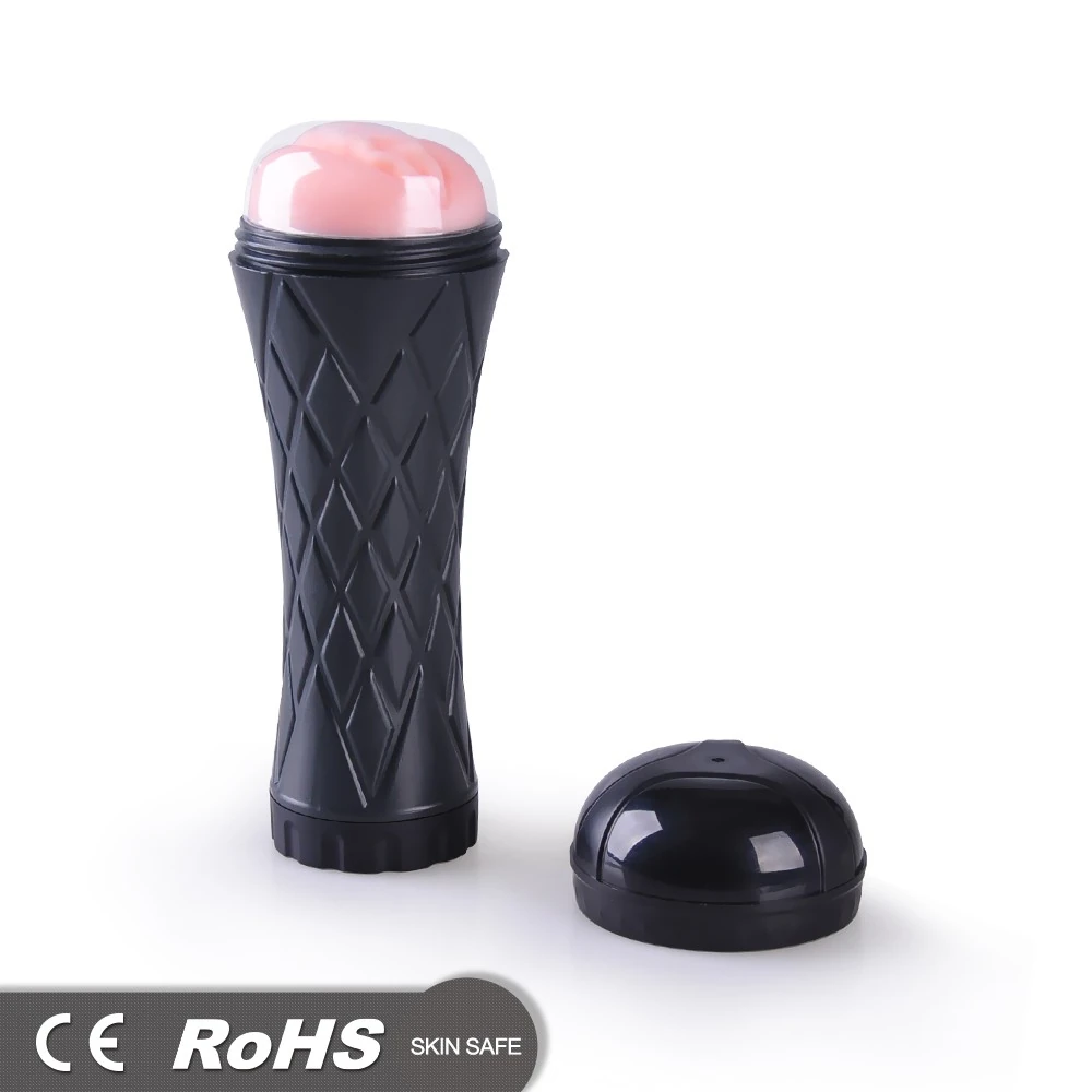 Fener Tipi İçi Tırtıklı Realistik Vajina Mastürbatör