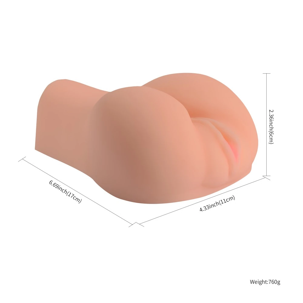 Hosokawa Realistik Suni Vajina ve Anüs Titreşimli Mastürbatör