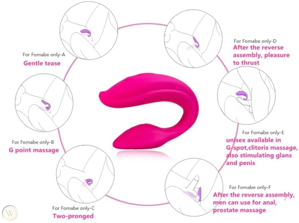 WowYes Share Çiftlere Özel Kablosuz Uzaktan Kumandalı Şarjlı Giyilebilen Vİbratör