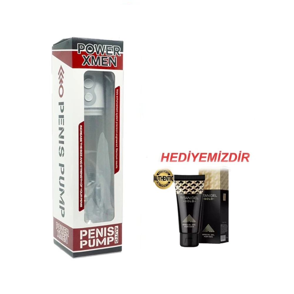 Man Pilli Otomatik Vakum Yapabilen Penis Pompası
