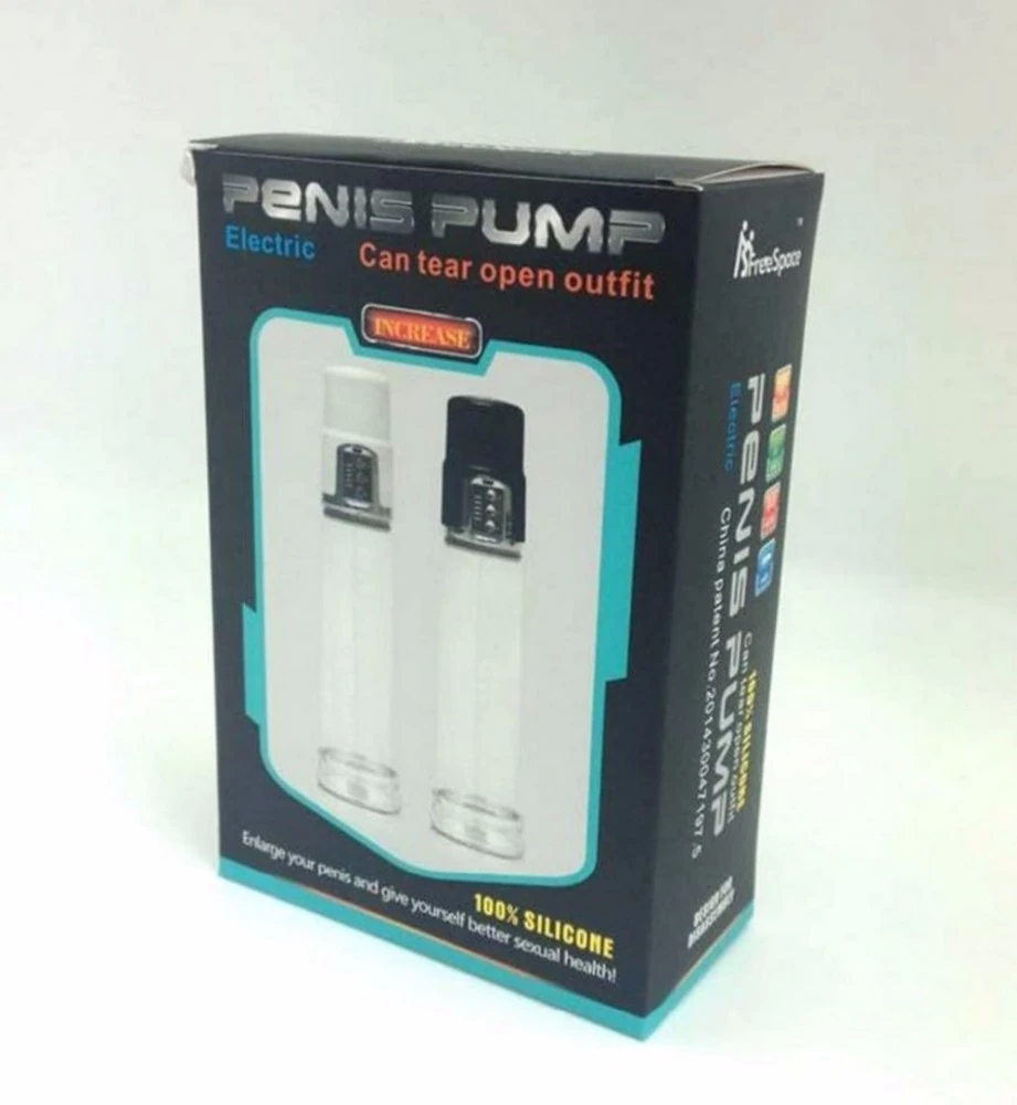 Free Space Çift Başlığa Sahip Usb Şarjlı Otomatik Penis Pompası