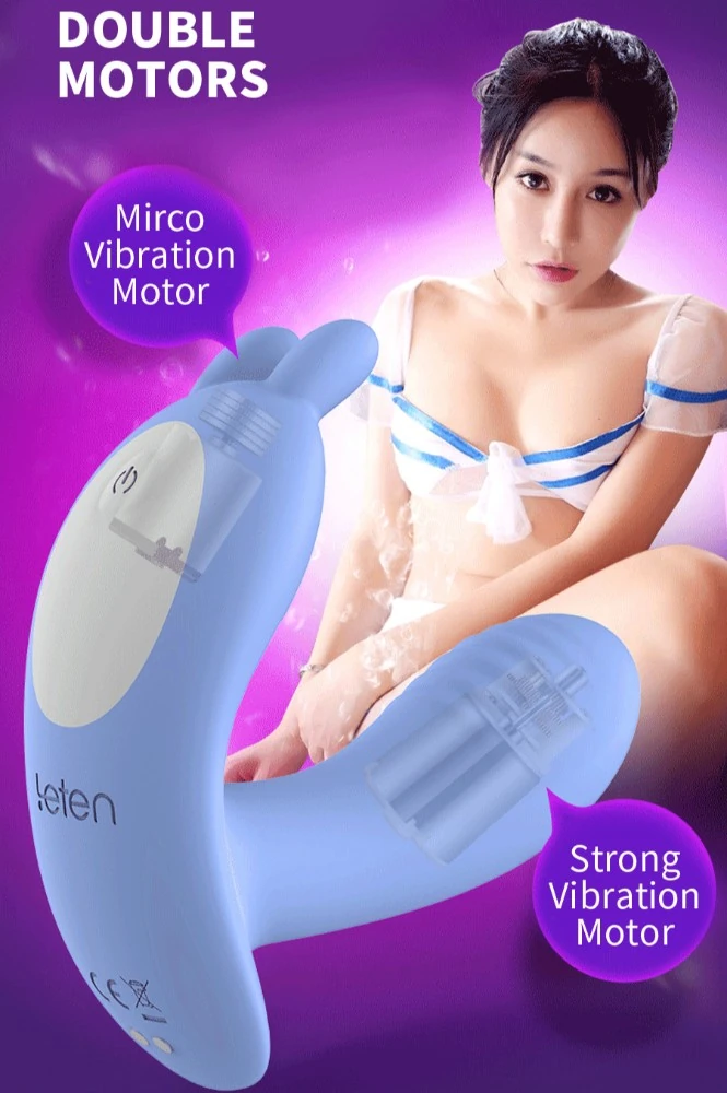 Leten 7 Titreşim Modlu Giyilebilen Kumandalı G-Bölgesi ve Klitoris Uyarıcı Vibratör