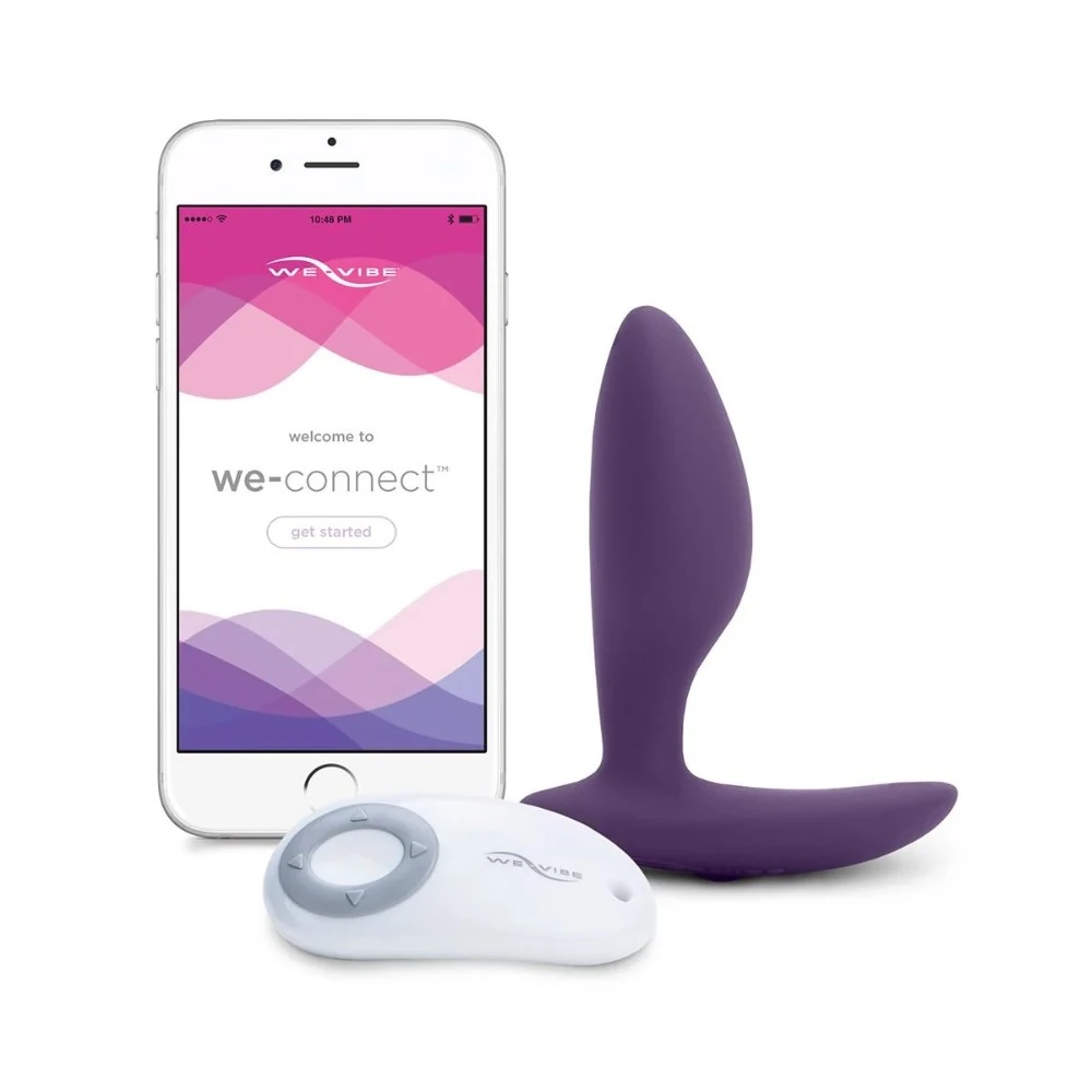 We-Vibe Ditto Akıllı Telefon Uyumlu Mor Anal Plug