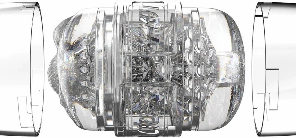 Quickshot Stoya Çift Taraflı Anal ve Vajinal Mastürbatör