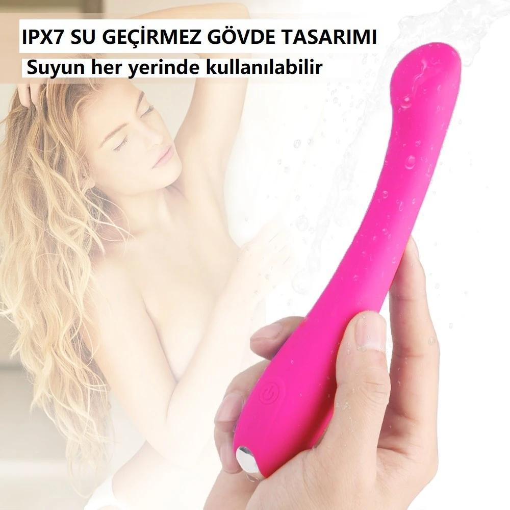 Ana 9 Fonksiyonlu Ultra Esnek Silikon Vibratör