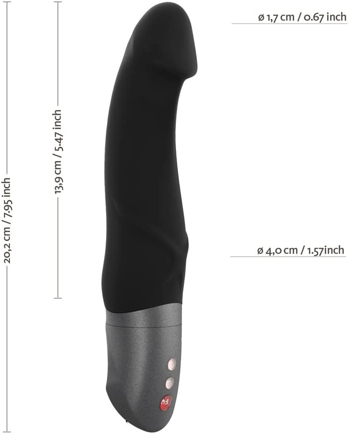 Fun Factory Mr. Boss Ultra Güçlü Lüks Siyah Vibratör Made İn Germany