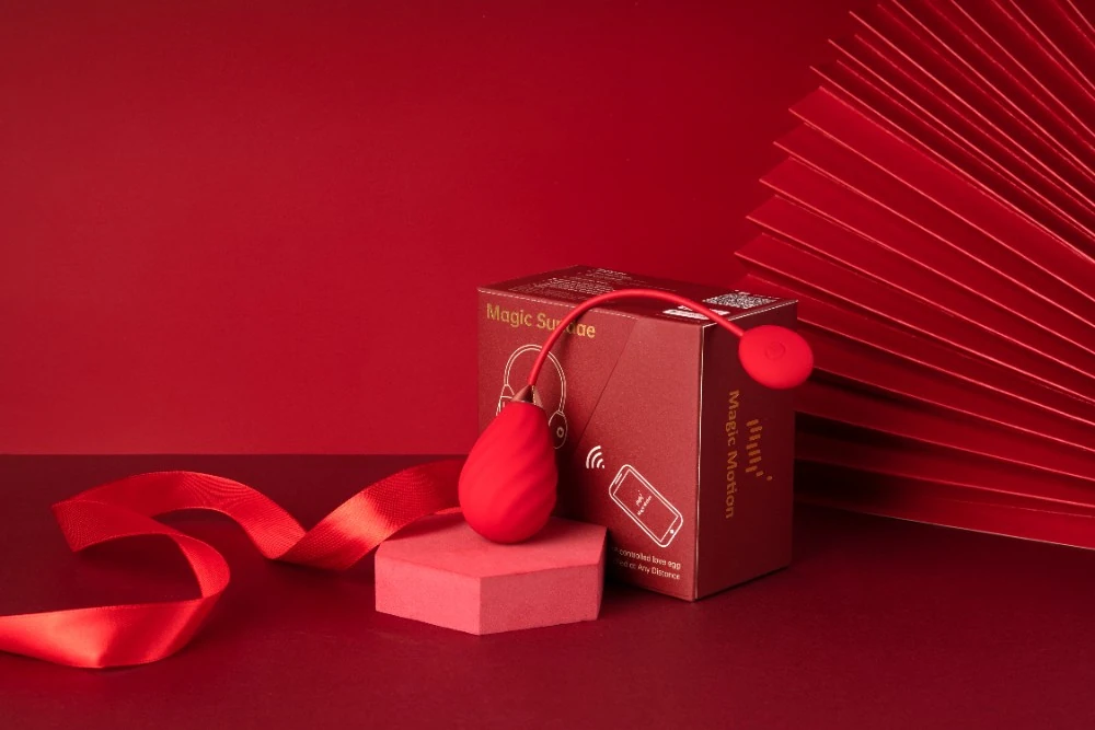 Magic Sundae Telefon Uyumlu Her Yerden Kontrol Edilebilen Titreşimli Vibratör