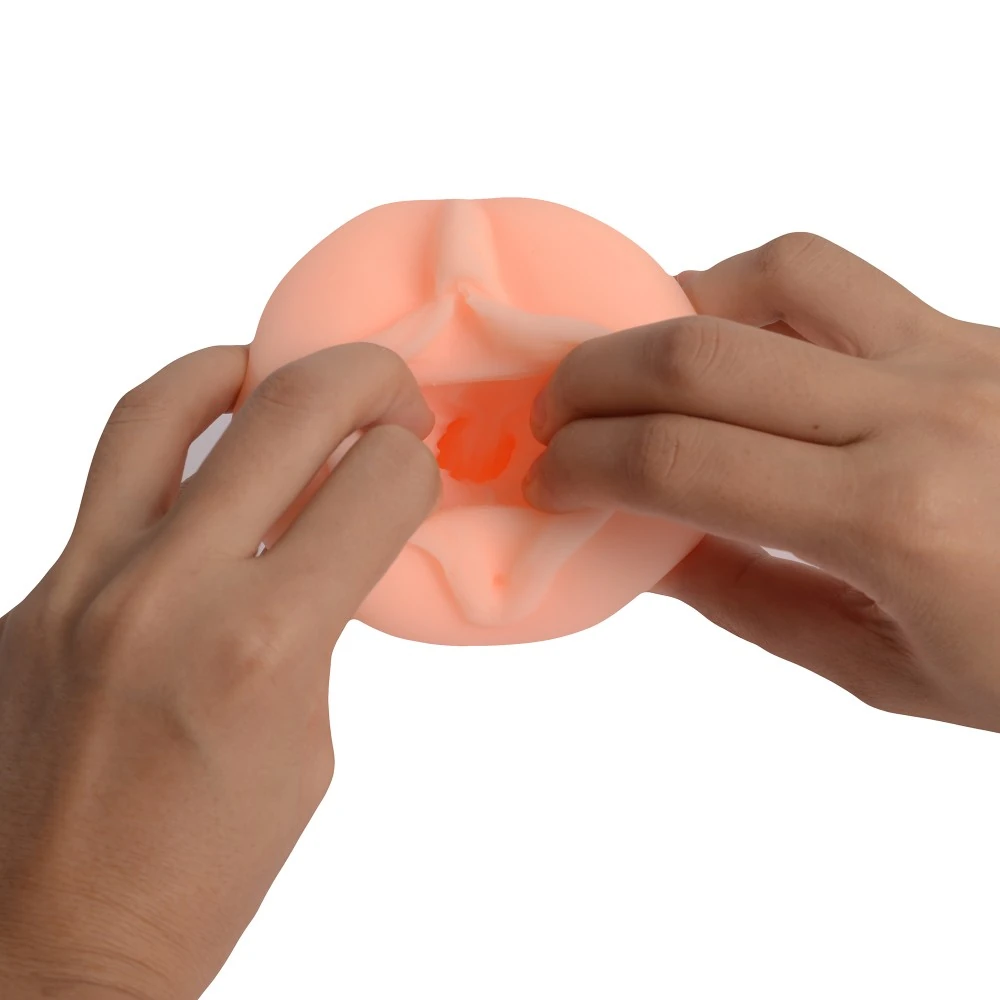 Huizi Silikon Realistik Suni Vajina Mastürbatör