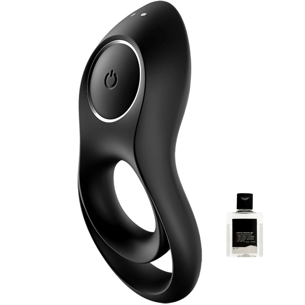 Satisfyer Legendary Duo 12 Modlu Titreşimli Şarjlı Su Geçirmez Penis Halkası