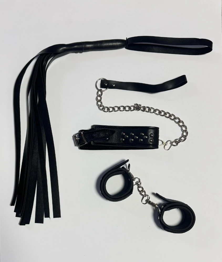 Siyah 3lü Fetiş Seti