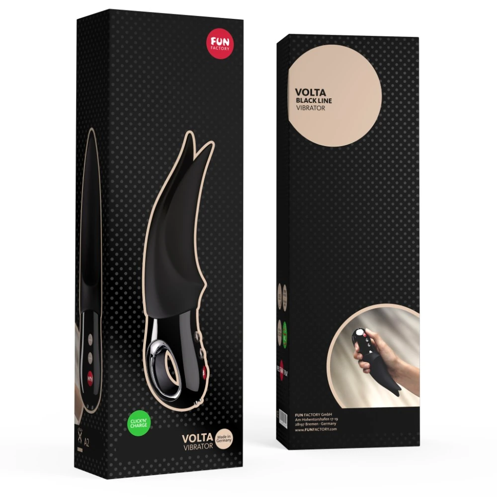 Fun Factory Volta Klitoris Uyarıcı Şarjlı Titreşimli Vibratör Made İn Germany