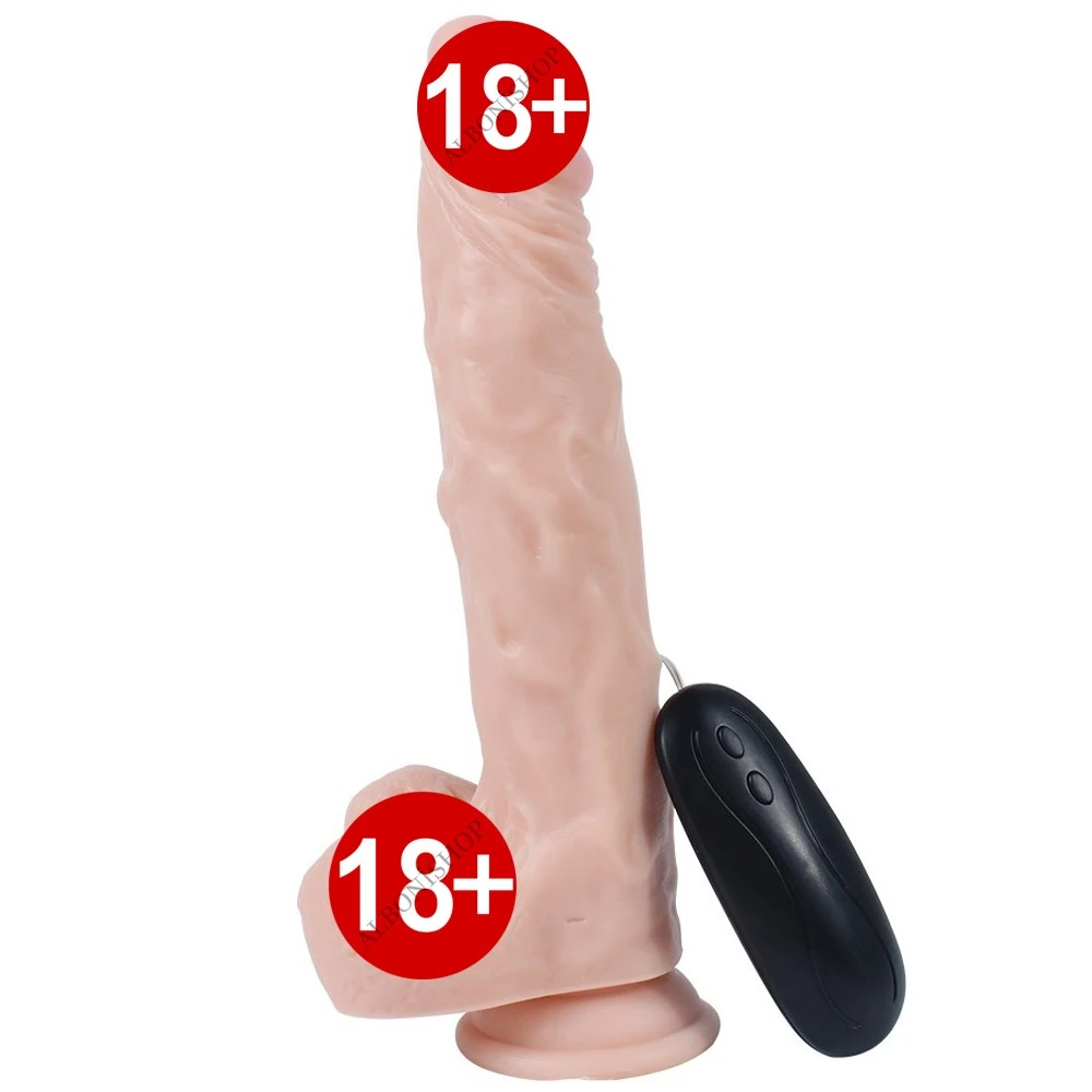 Dildo Series Hero 24 Cm 10 Modlu Titreşimli Realistik Penis