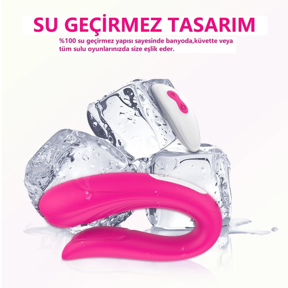 9 Fonksiyonlu Titreşimli Kumandalı Giyilebilen G-Noktası ve Klitoris Vibratör
