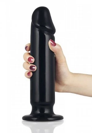 Anal Siyah 23 Cm Büyük Boy Dildo Plug