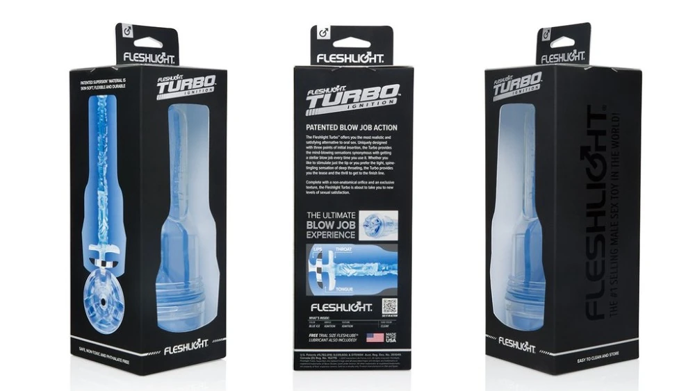 Fleshlight Turbo Blue Ice Ignition Mastürbatör