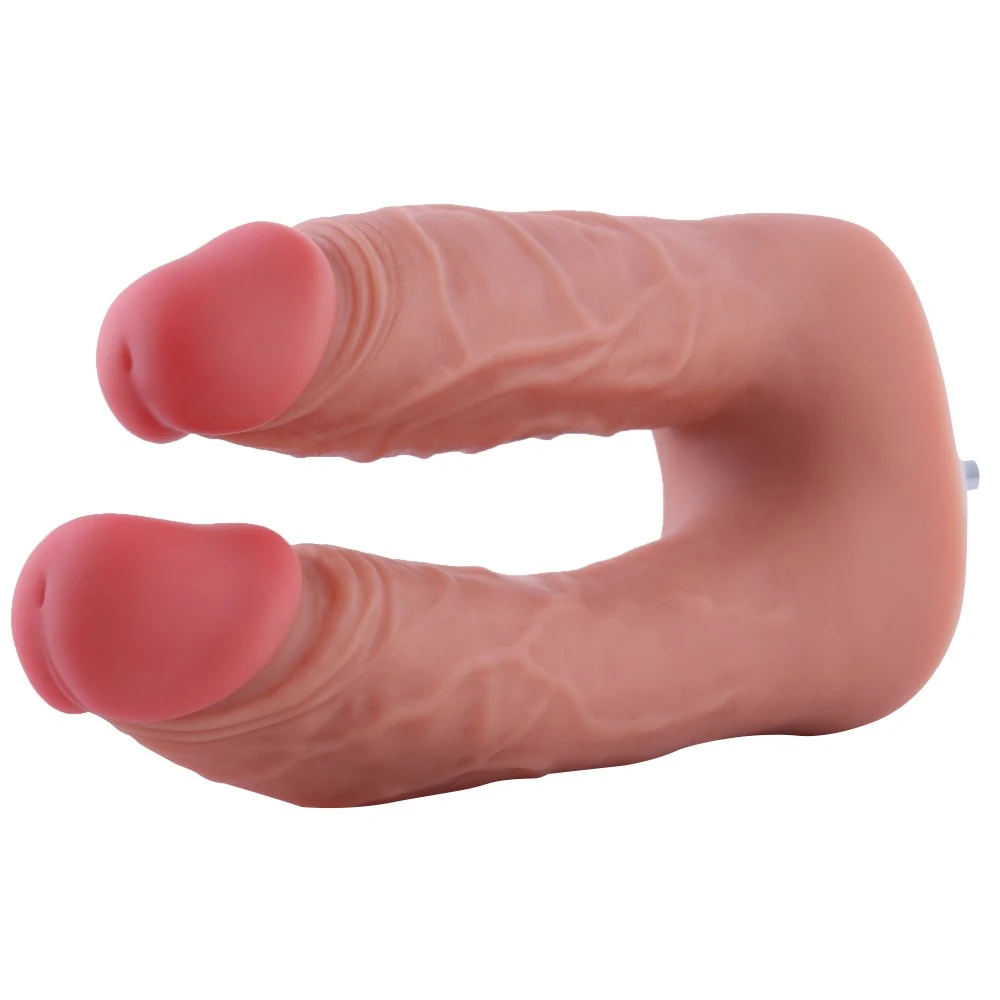 Hismith Seks Makineleri İçin Tasarlanmış Ultra Yumuşak ve Gerçekci Double Penis Aparatı