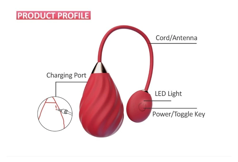 Magic Sundae Telefon Uyumlu Her Yerden Kontrol Edilebilen Titreşimli Pembe Vibratör