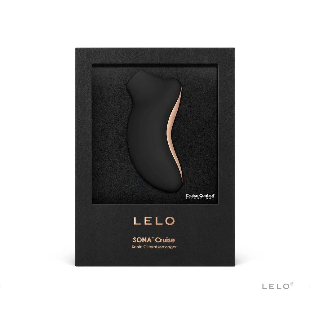 Lelo Sona Cruise Sonic Siyah Klitoris Uyarıcı Masaj Aleti