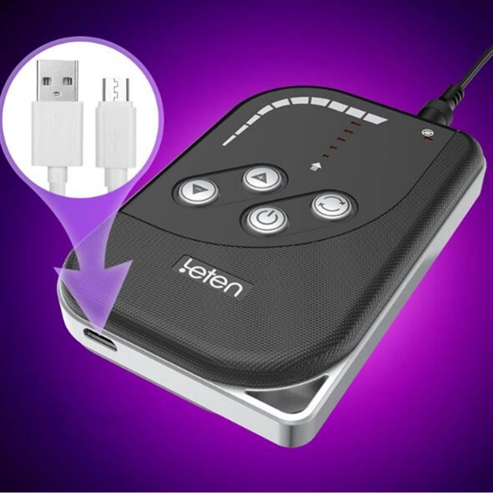 Leten Storm Elektiriksel Uyarım Unisex Prostat Anal Plug