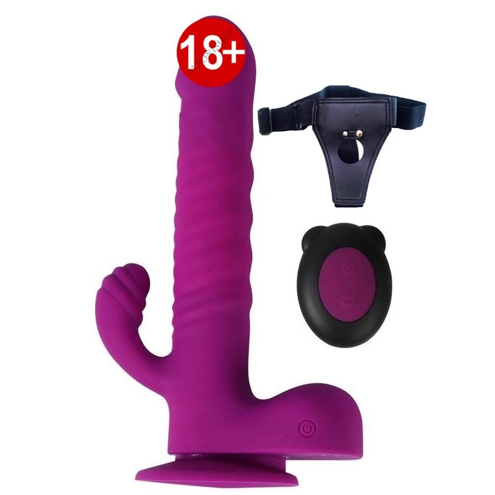 Caesar 3 Hız Modlu İleri Geri Hareketli Dönebilen Belden Bağlamalı Vibratör