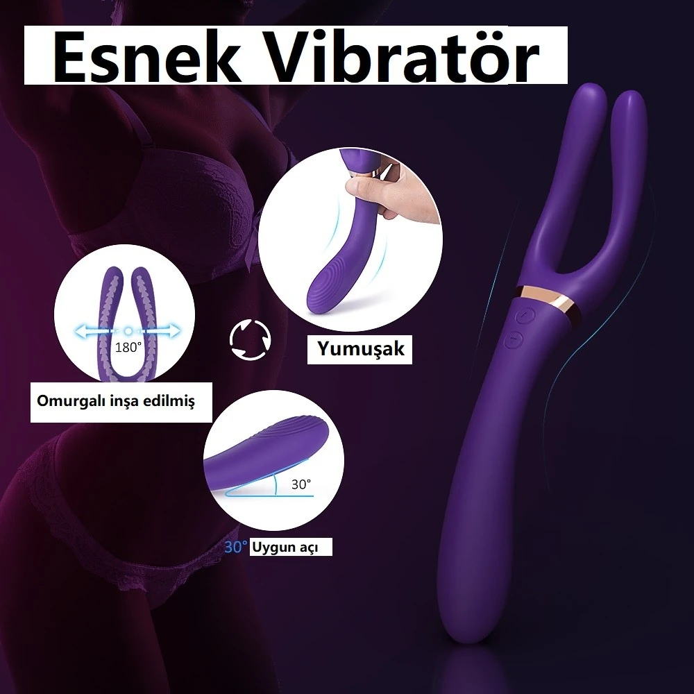 Cersei 9 Modlu Titreşimli Çift Tarafıda Kullanılabilen Fonksiyonel Vibratör