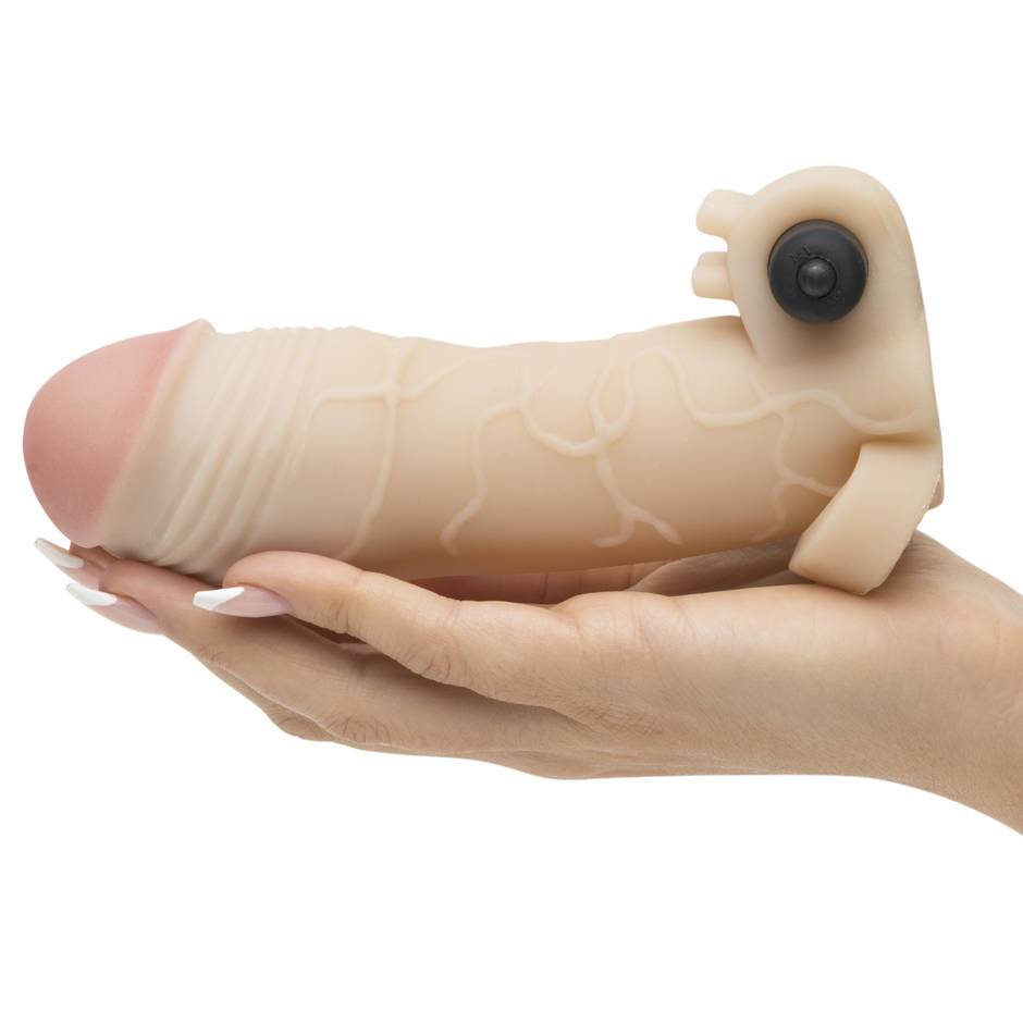 Fantasy X-Tensions Titreşimli Real Feel 2 Penis Kılıfı Made İn USA