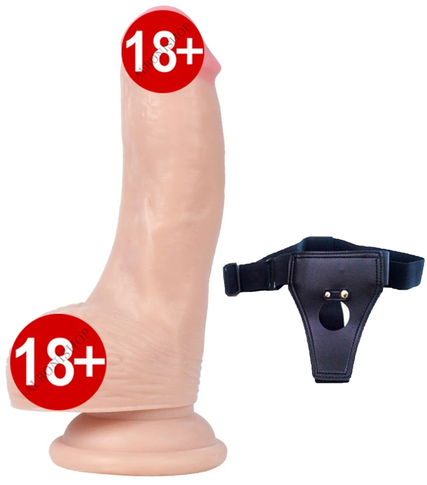 Andrew 16 Cm Kemerli Anal Vajinal Strap On Penis