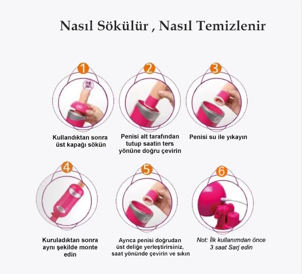 Ayarlanabilir İleri Geri Gidebilen Güçlü ve Vantuzlu Seks Makinesi