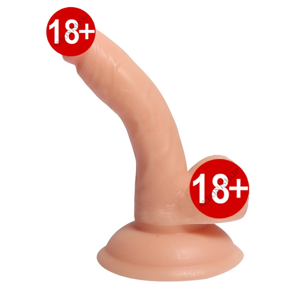Dildo Series Esnek  13 Cm Realistik Penis Anal Dildo