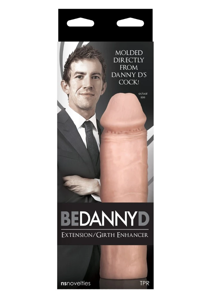 Be Danny D Extension Enhancer Kalın Penis Kılıfı