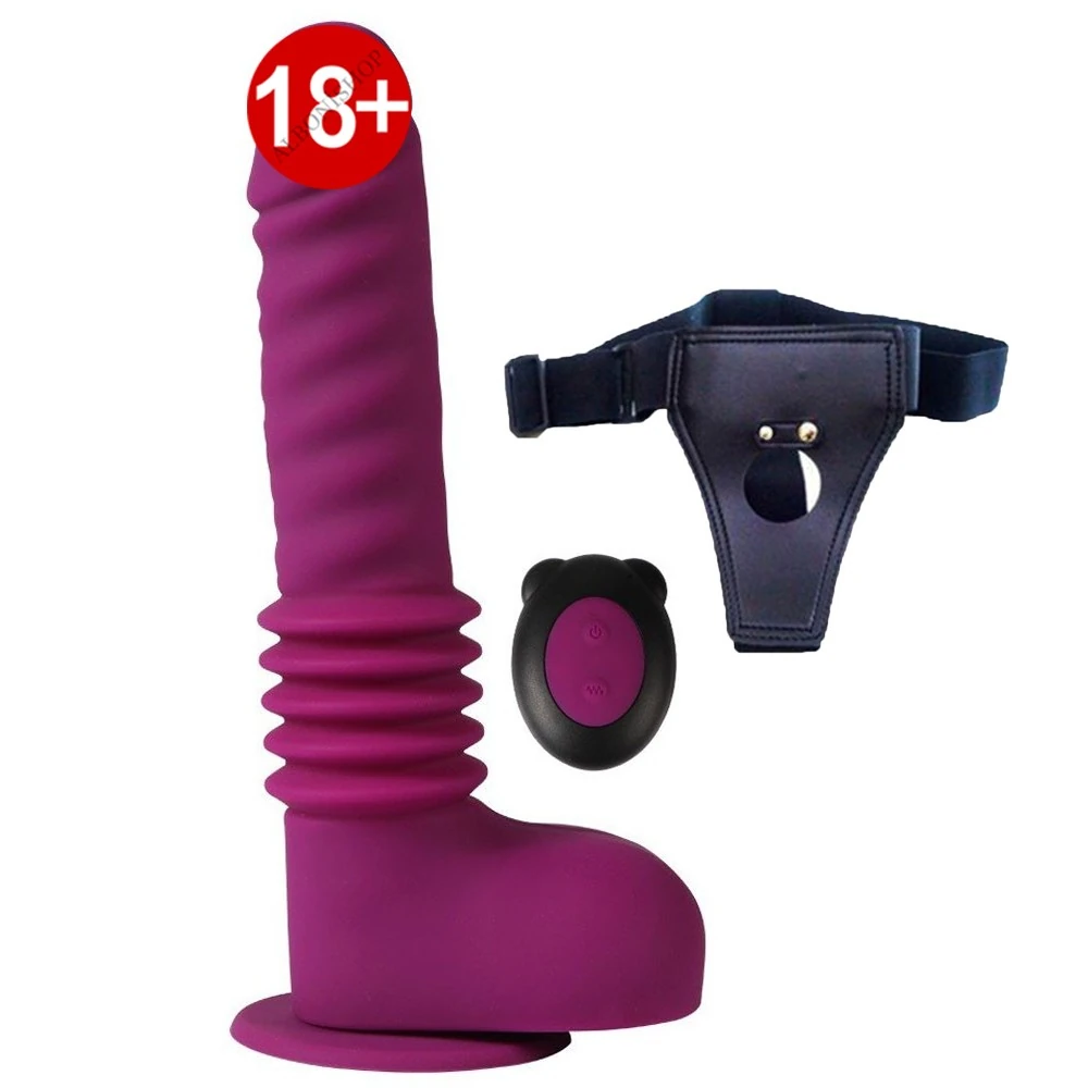 Isaiah Kumandalı 3 Hız Modlu İleri Geri Hareketli Belden Bağlamalı Vibratör