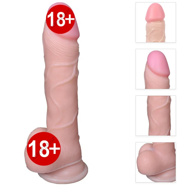 Dildo Series Beat 19 Cm Esnek Realistik Penis Dİldo