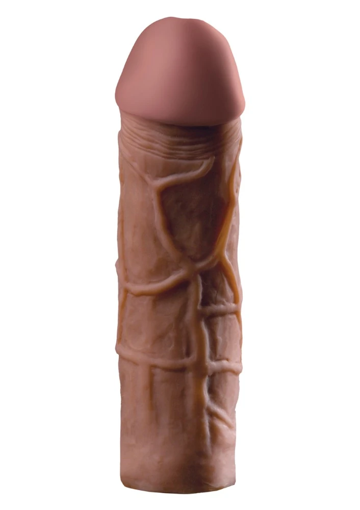 Fantasy X-Tensions Mega 2 Extension Brown Penis Kılıfı Made İn USa
