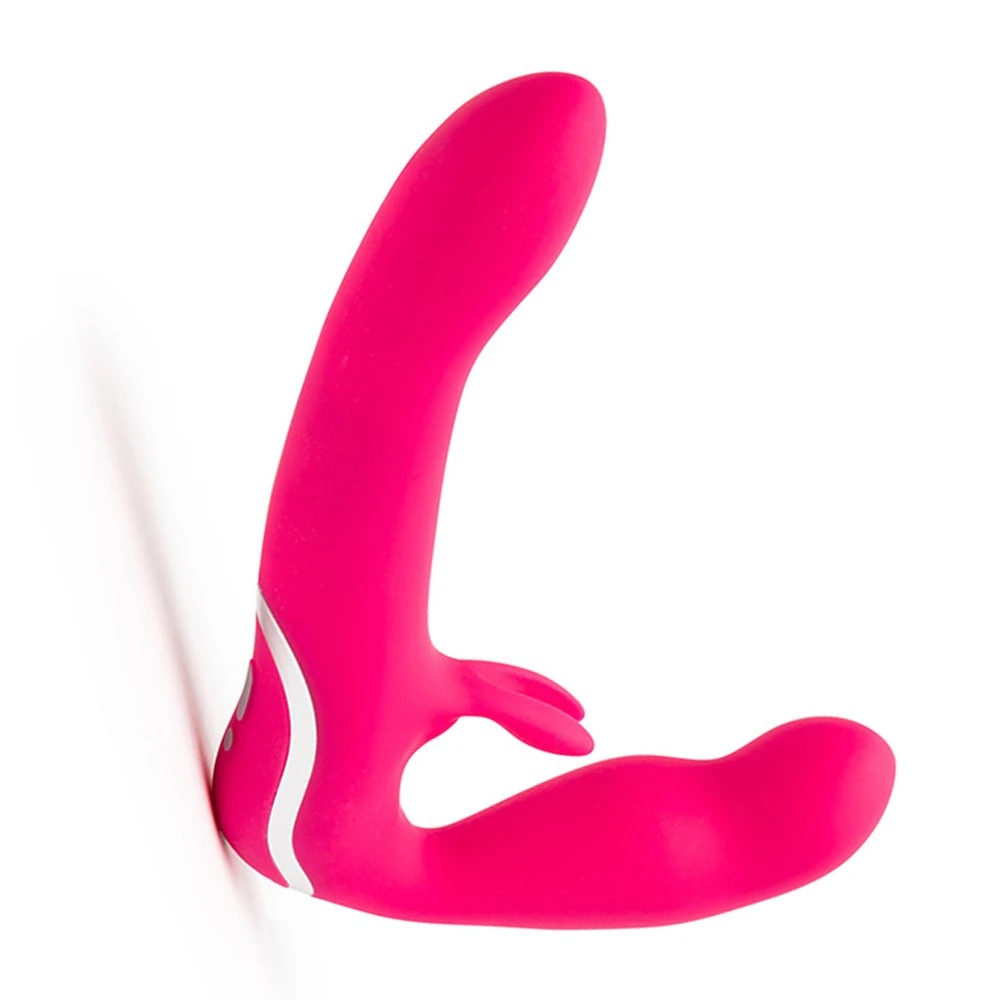 Happy Rabbit Strapless Strap-On Rabbit Pembe Vibratör