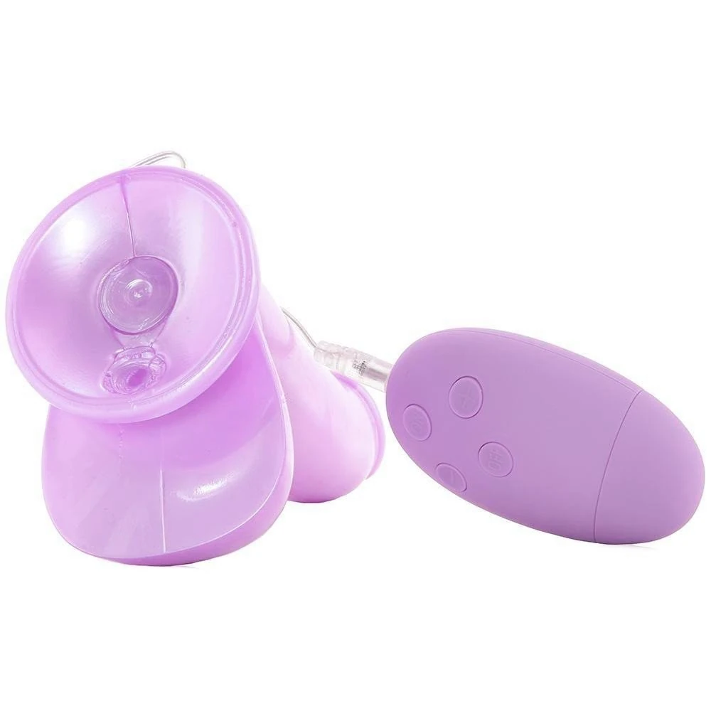 Lollies Sugardaddy 20 Cm Ekstra Gerçekci Jel Dokulu Kemerli Mor Dildo Vibratör