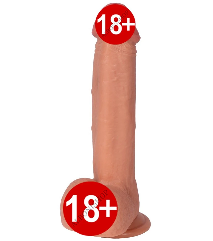 Bill Çift Katmanlı Ultra Gerçekci 23 Cm Realistik Penis Dildo